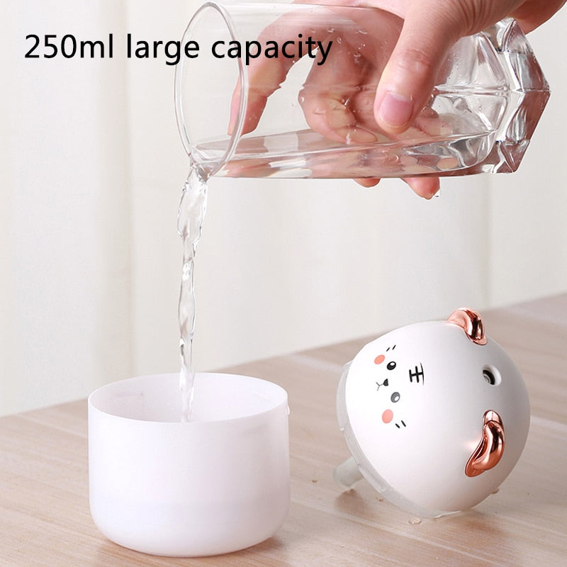Cute Pet USB Mini Humidifier for Desk and Bedroom by Smart Deals Picks
