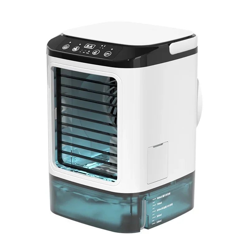 Desktop Air Cooler Fan with Dual Mist & Night Light by Smart Deals Picks