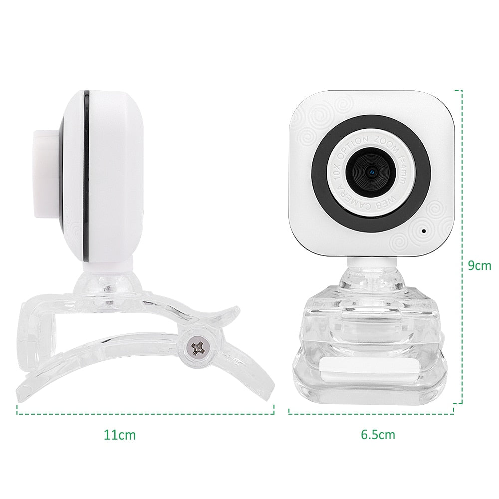 Desktop Webcam with Built-In Microphone, 480p USB by Smart Deals Picks