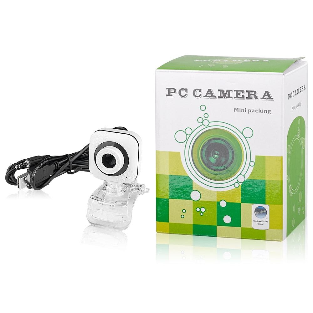 Desktop Webcam with Built-In Microphone, 480p USB by Smart Deals Picks