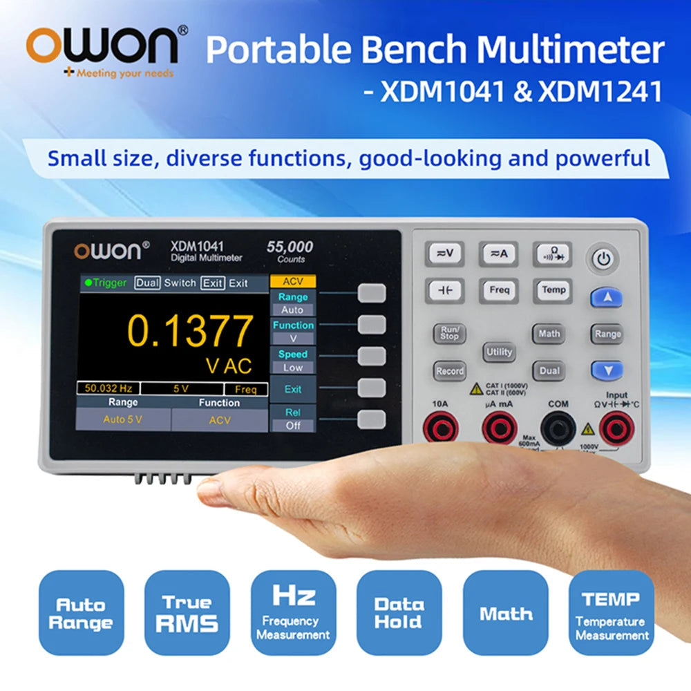 Digital Bench Multimeter, True RMS with USB by Smart Deals Picks