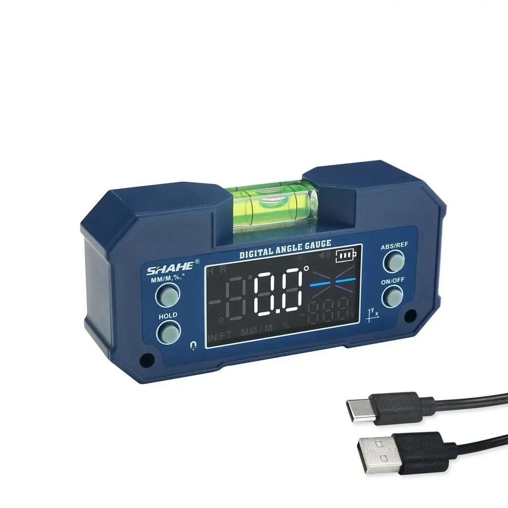 Digital Dual-Axis Inclinometer, Rechargeable Angle Gauge by Smart Deals Picks