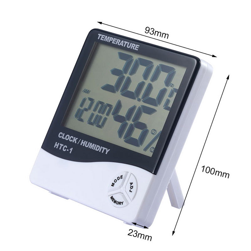 Digital Thermo-Hygrometer With LCD Temperature and Humidity Display by Smart Deals Picks
