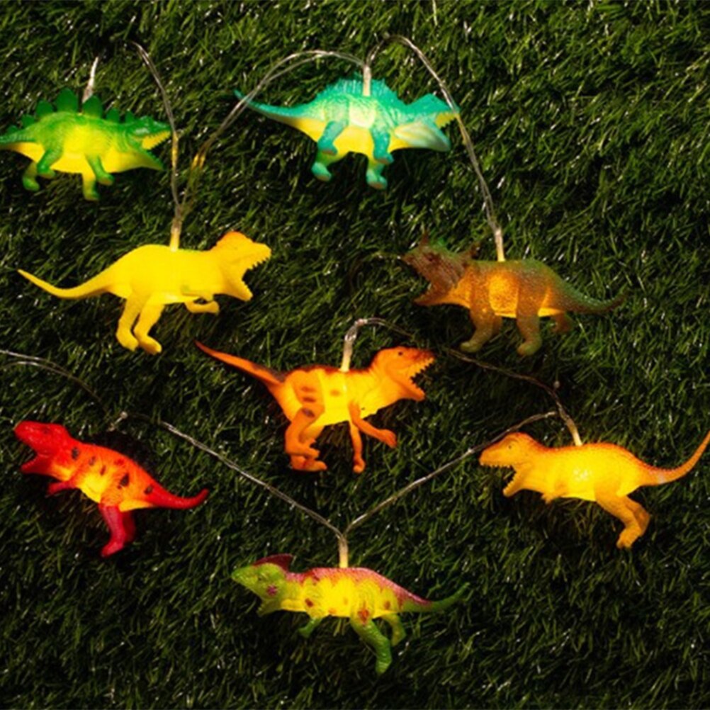 Dinosaur Fairy String Lights, 10 LEDs, 1.7m by Smart Deals Picks