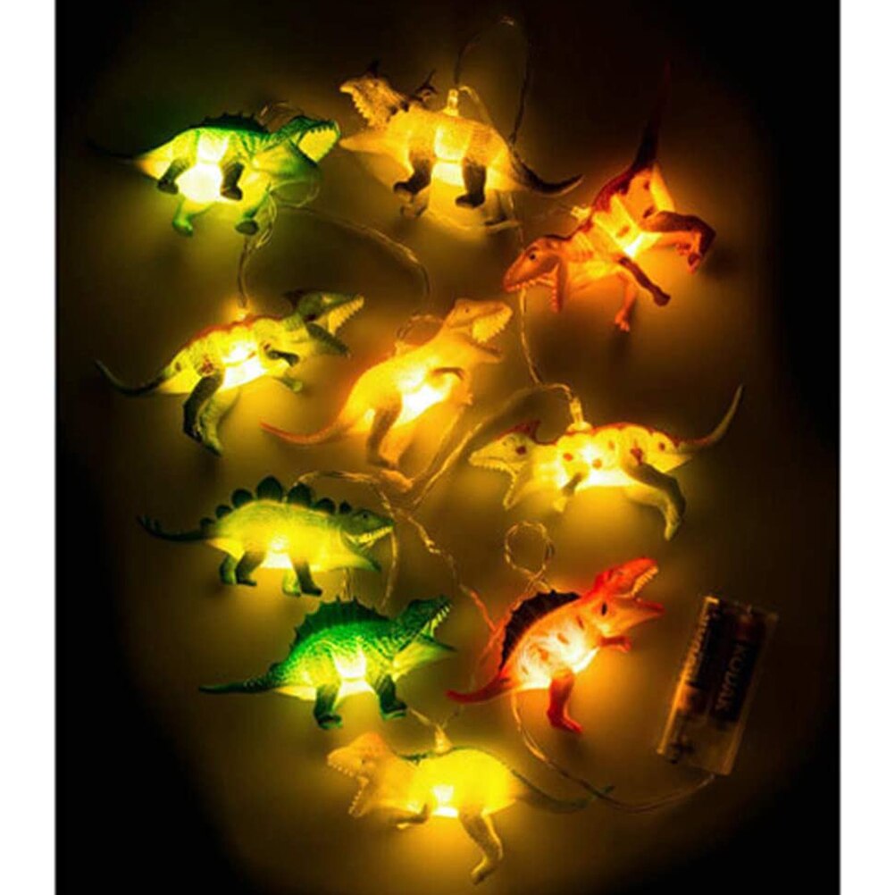 Dinosaur Fairy String Lights, 10 LEDs, 1.7m by Smart Deals Picks