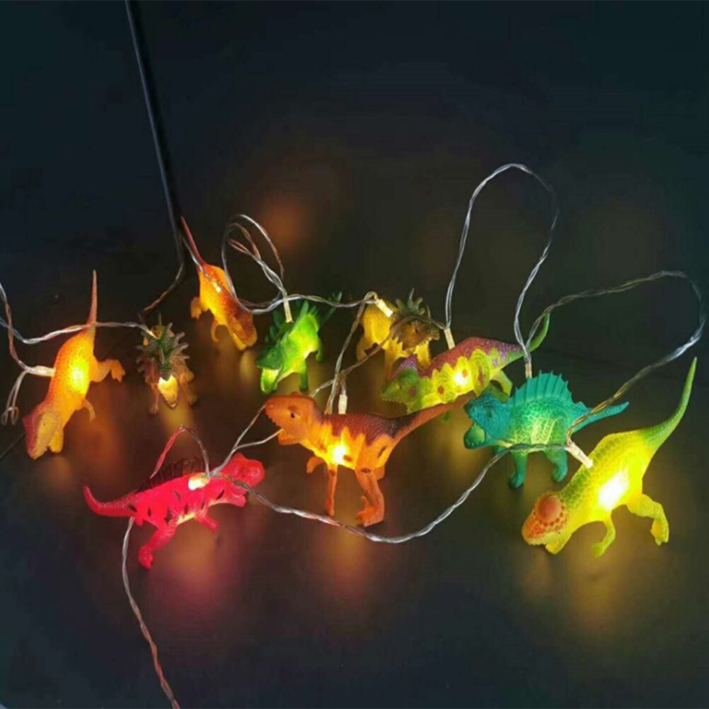 Dinosaur Fairy String Lights, 10 LEDs, 1.7m by Smart Deals Picks