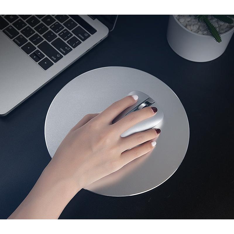 Double-Sided Aluminum Gaming Mouse Pad, 200 x 200 mm by Smart Deals Picks