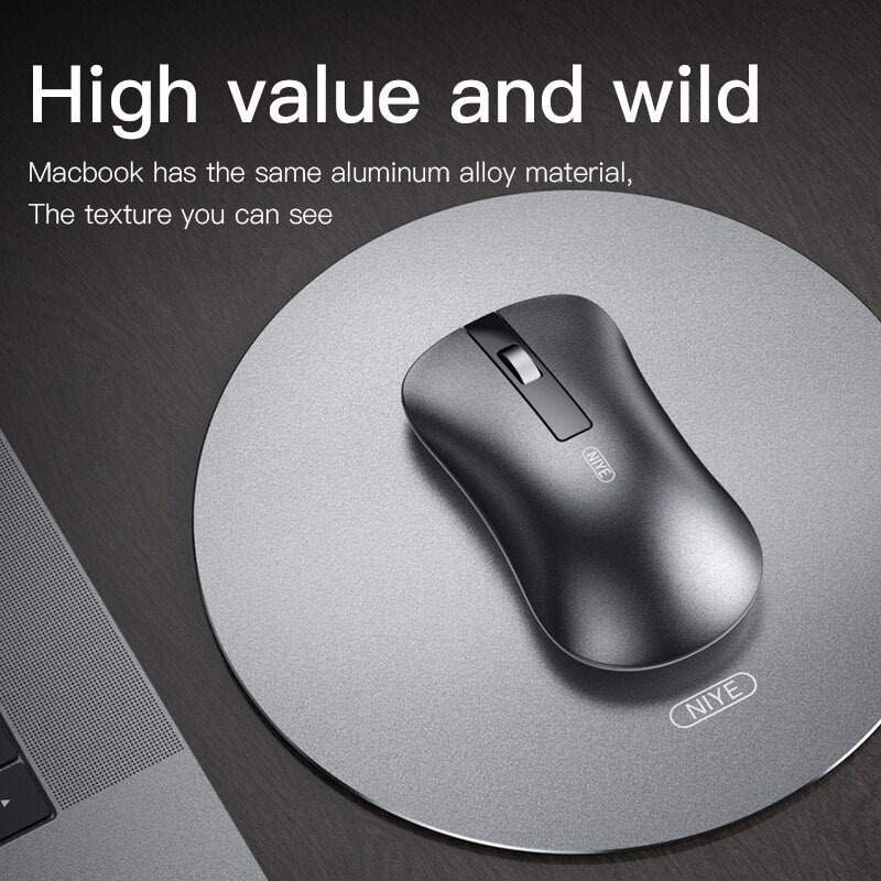 Double-Sided Aluminum Gaming Mouse Pad, 200 x 200 mm by Smart Deals Picks