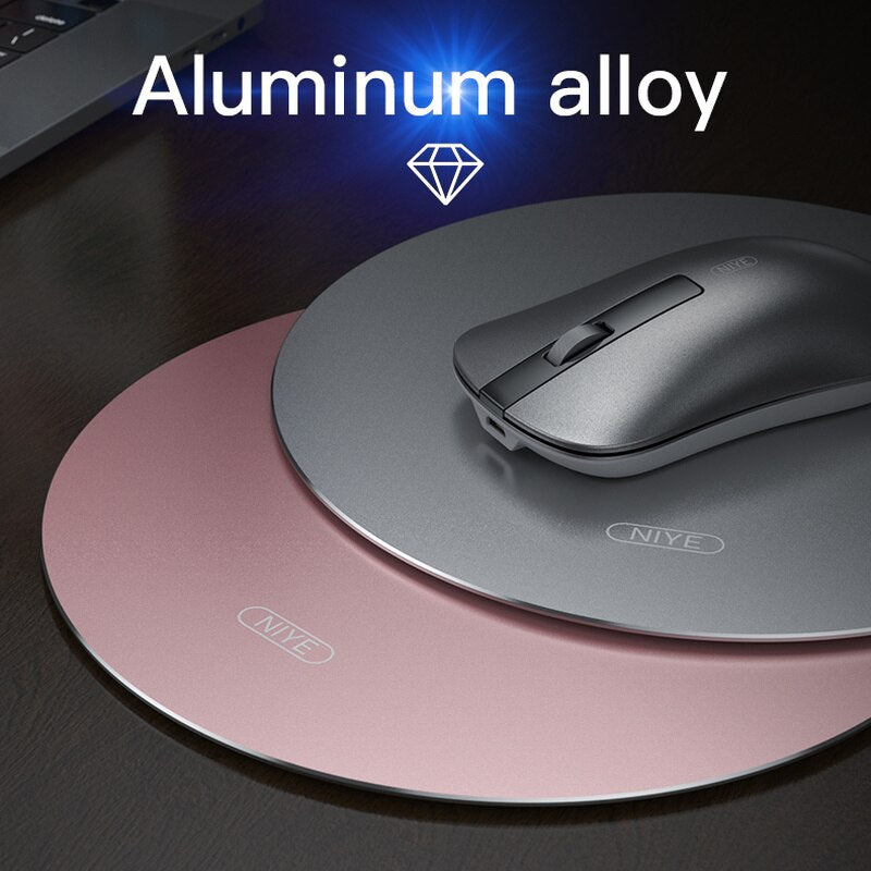 Double-Sided Aluminum Gaming Mouse Pad, 200 x 200 mm by Smart Deals Picks