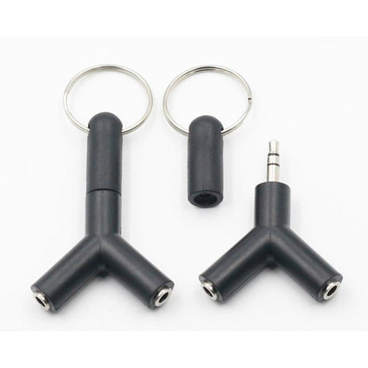 Dual Headphone Jack Splitter, 3.5mm Adapter by Smart Deals Picks