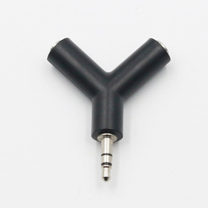 Dual Headphone Jack Splitter, 3.5mm Adapter by Smart Deals Picks