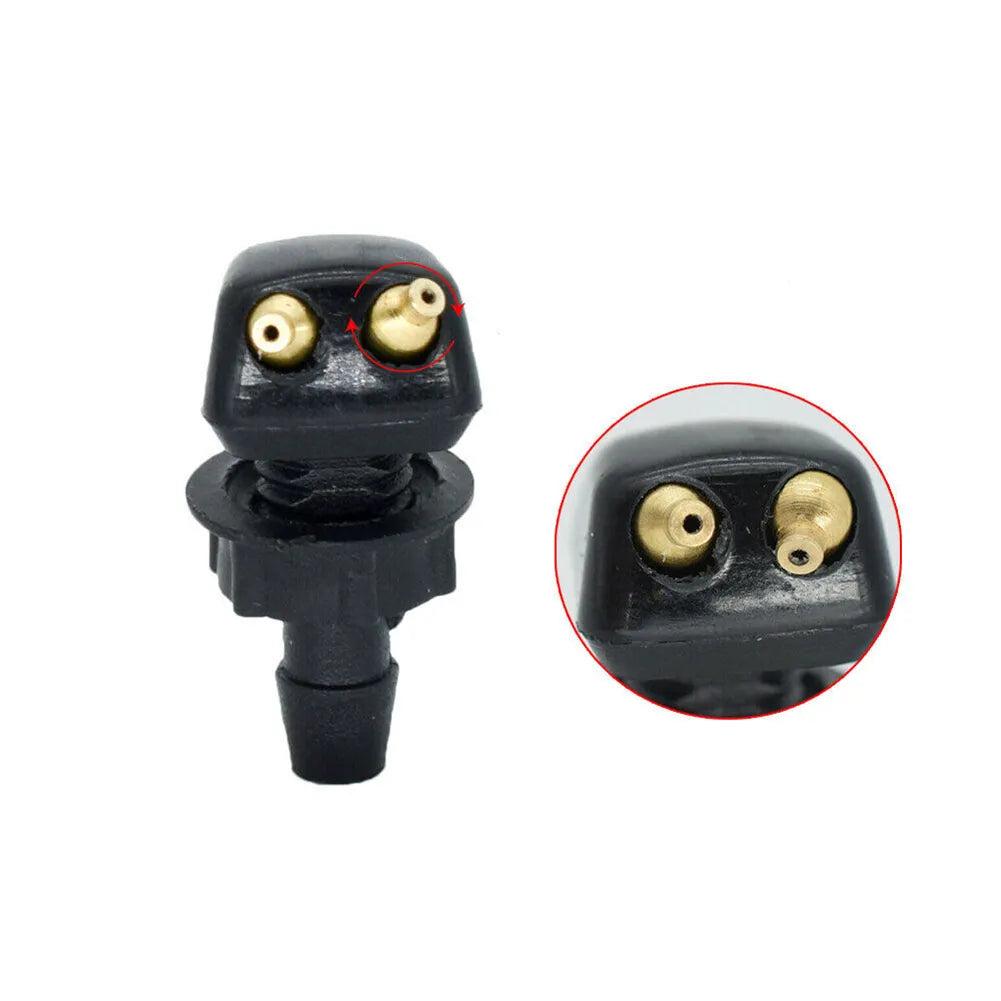 Dual-Hole Windshield Washer Spray Jets, Set of 2 by Smart Deals Picks