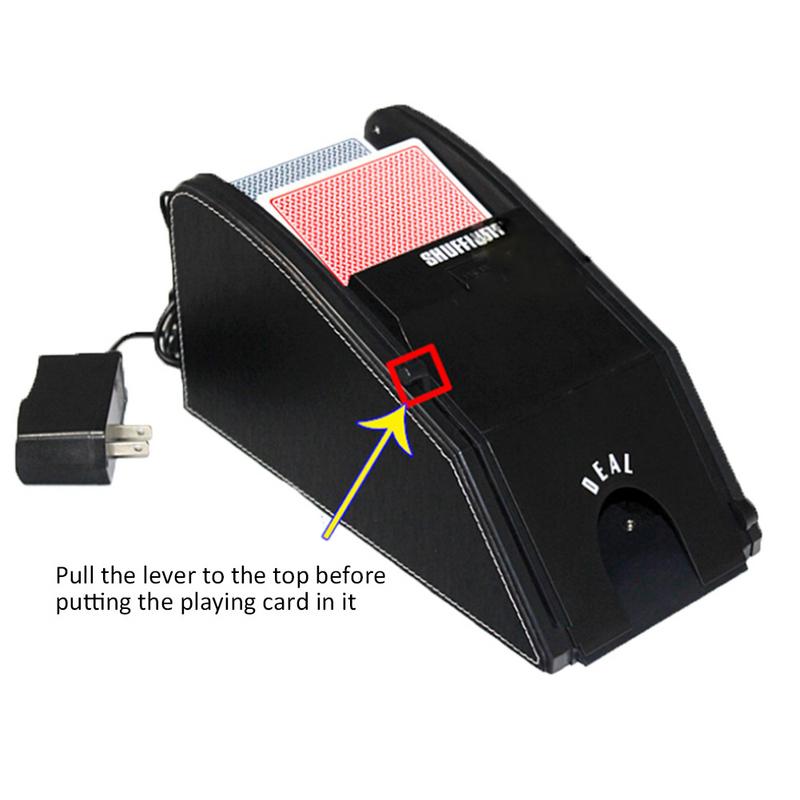 Dual-Power Automatic Card Shuffler Machine by Smart Deals Picks