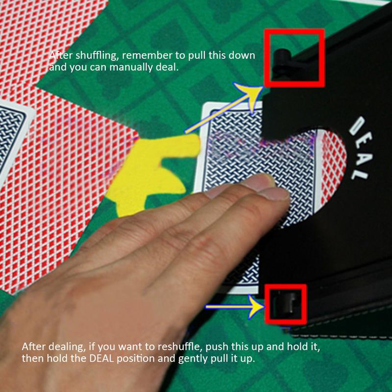 Dual-Power Automatic Card Shuffler Machine by Smart Deals Picks