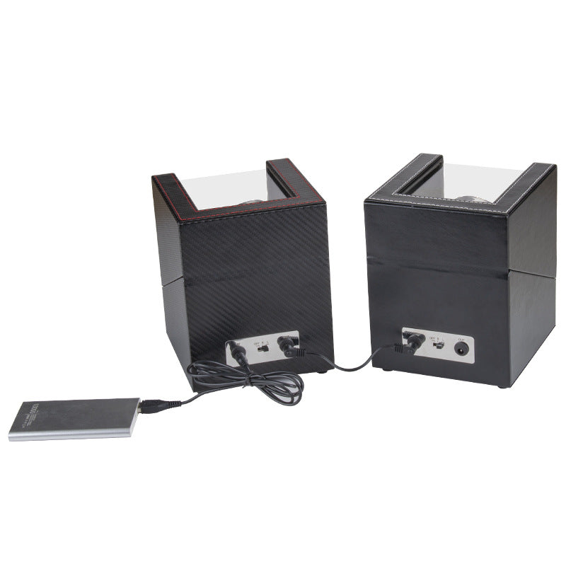Dual Watch Winder, USB, Quiet Mabuchi Motor by Smart Deals Picks