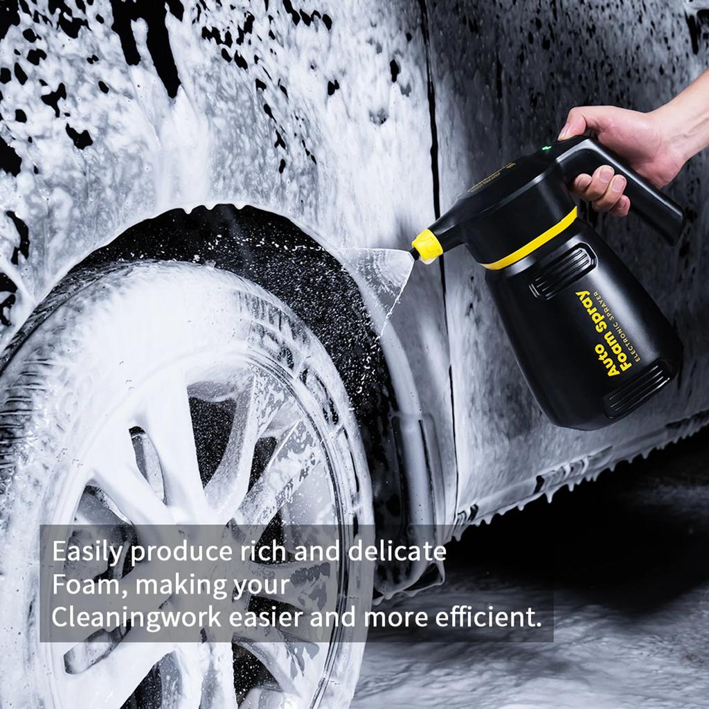 Electric Snow Foam Cannon Sprayer for Car and Bike by Smart Deals Picks