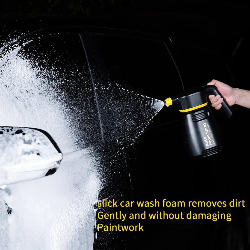 Electric Snow Foam Cannon Sprayer for Car and Bike by Smart Deals Picks