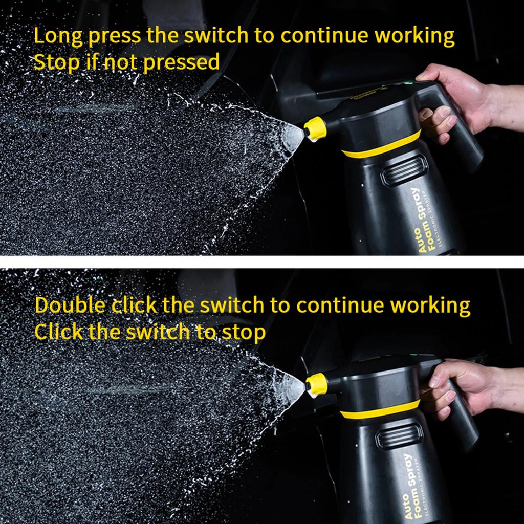 Electric Snow Foam Cannon Sprayer for Car and Bike by Smart Deals Picks