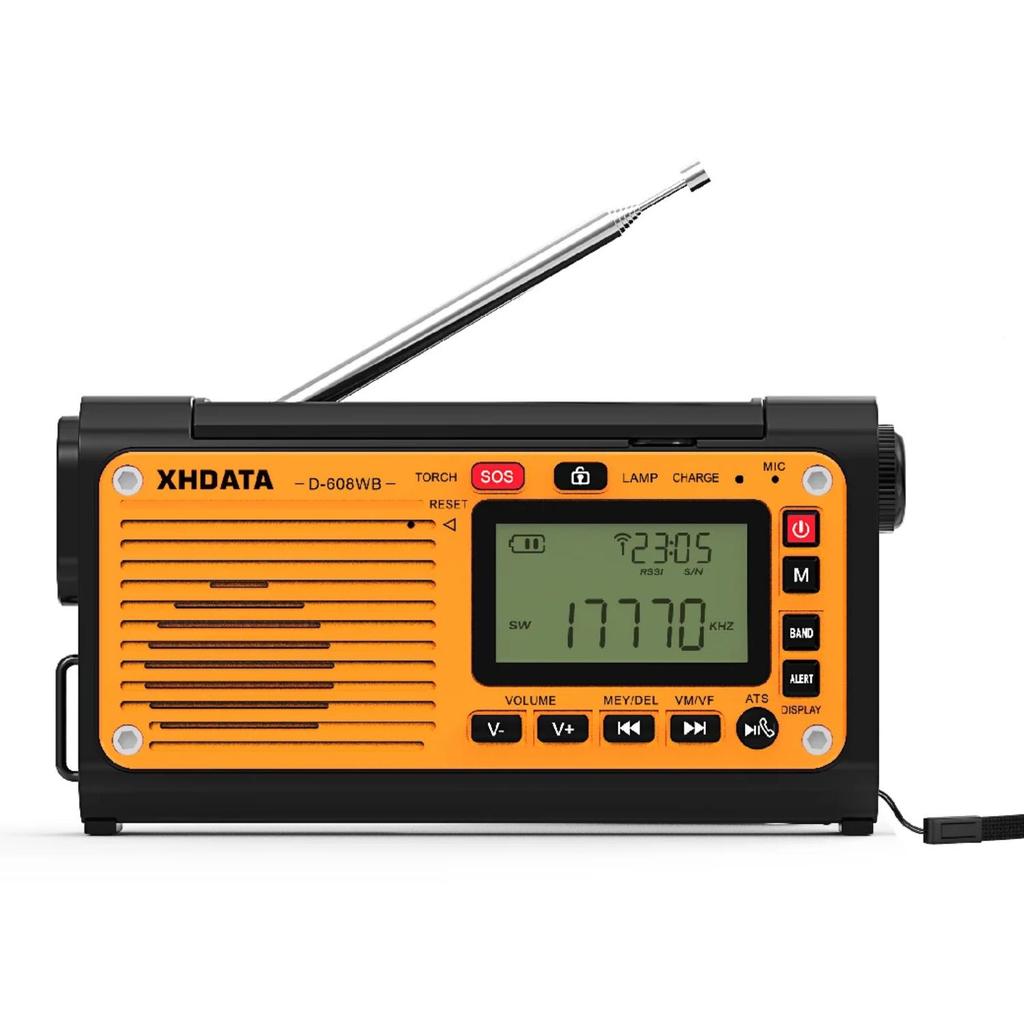 Emergency Crank Weather Radio, NOAA, Power Bank by Smart Deals Picks
