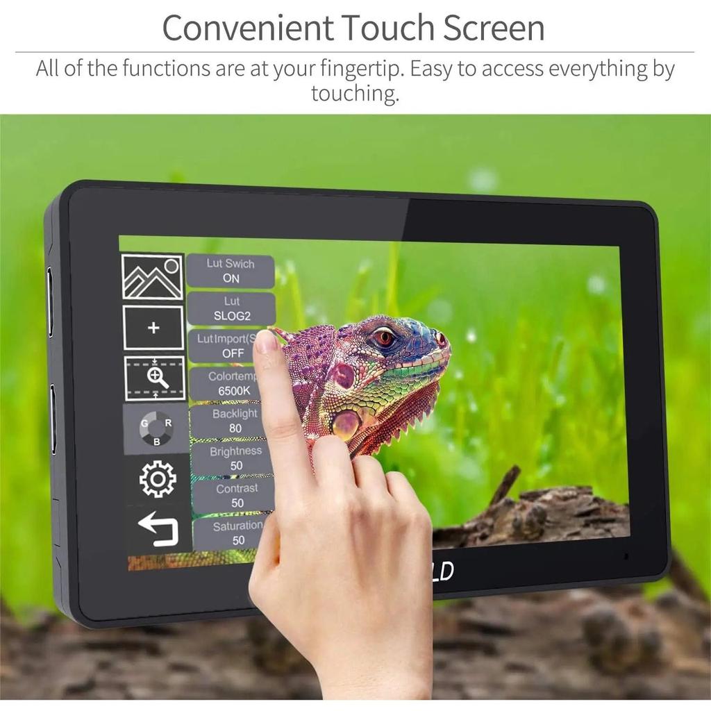 F6 Plus V2 6" DSLR Field Monitor, Touch, 3D LUT by Smart Deals Picks