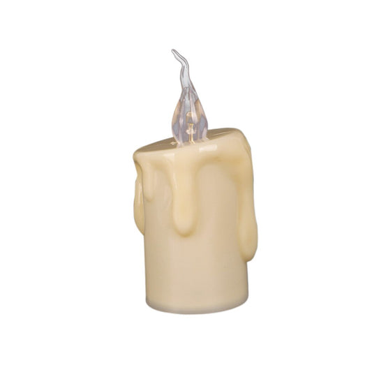 Flameless Flickering LED Candle, 6 x 12 cm by Smart Deals Picks