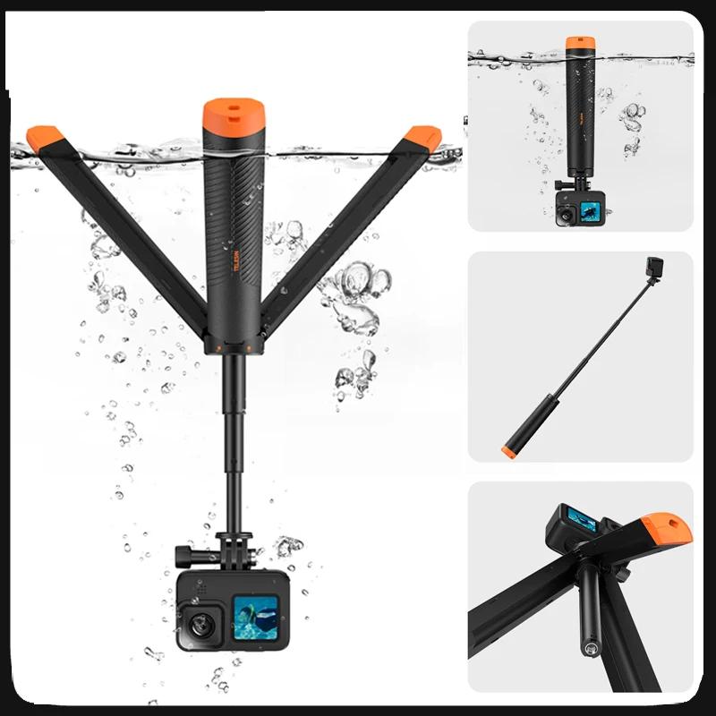 Floating Underwater Selfie Stick Tripod for Action Cams by Smart Deals Picks
