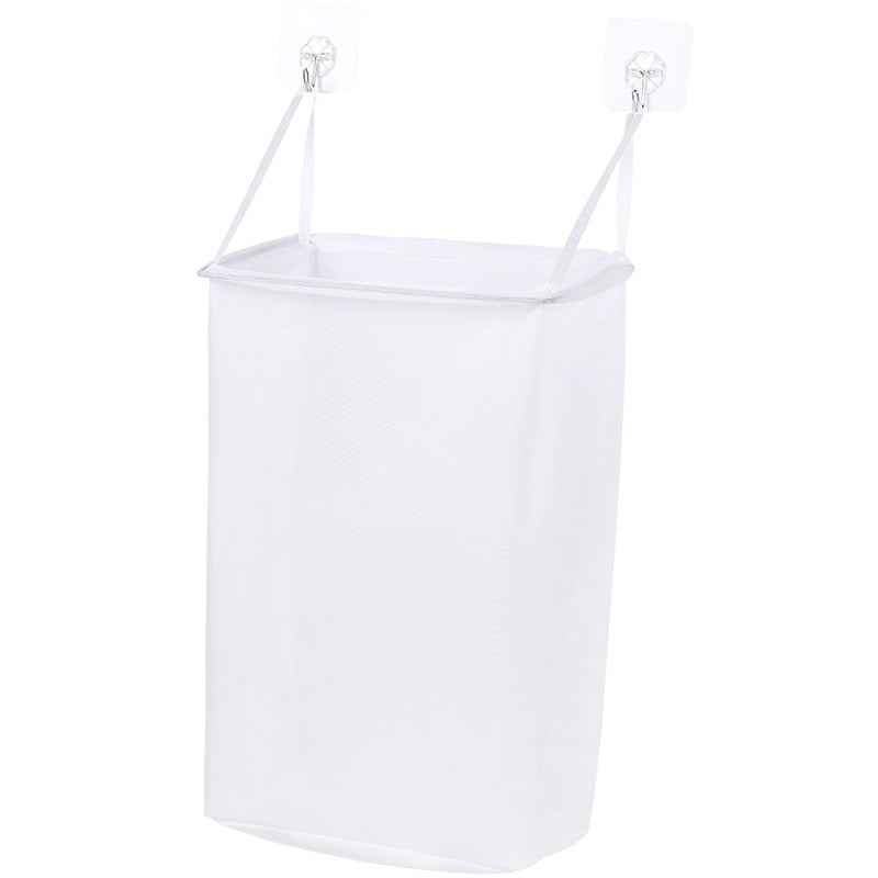 Hanging Mesh Laundry Bag with Handles by HitMyNeed