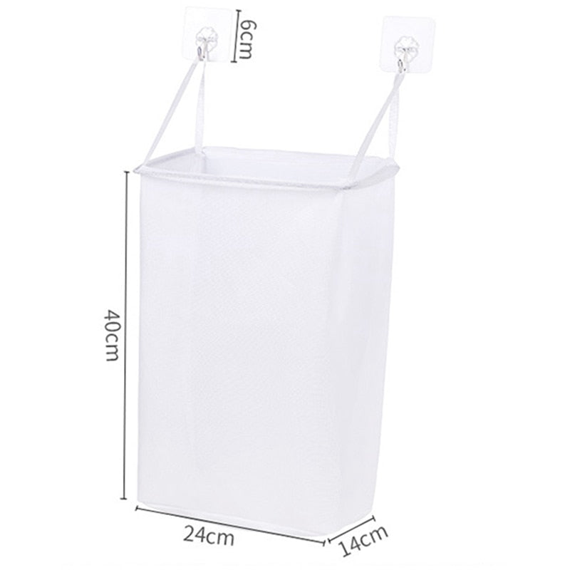 Hanging Mesh Laundry Bag with Handles by HitMyNeed