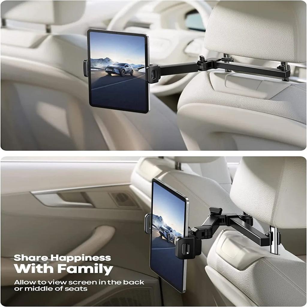 Headrest Car Mount for 4.7-12.9" Tablets by Smart Deals Picks