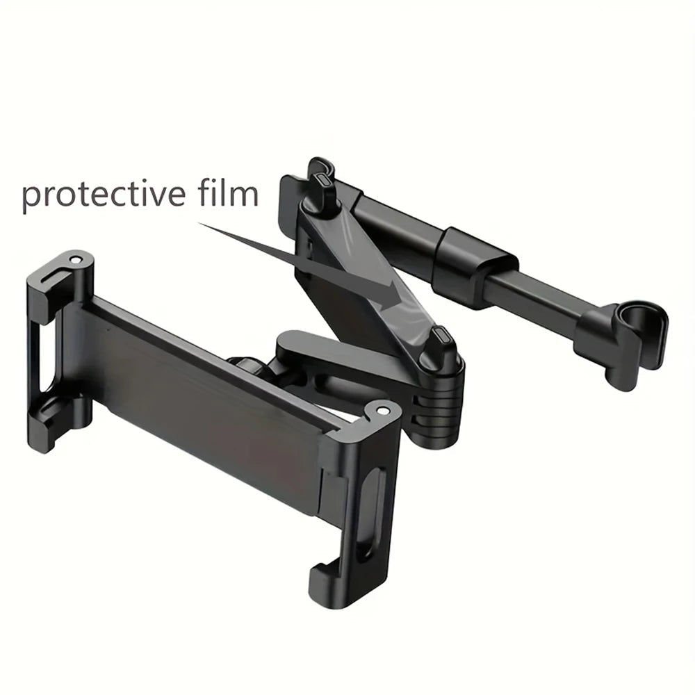 Headrest Car Mount for 4.7-12.9" Tablets black by Smart Deals Picks
