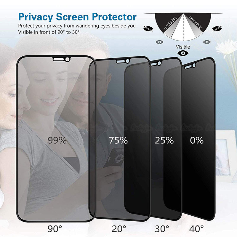 iPhone Privacy Tempered Glass Screen Protector, Anti-Spy for-iphone-13-pro by Smart Deals Picks