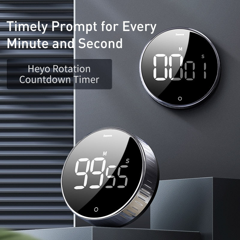Magnetic Digital Kitchen Timer, 99:55 Range by Smart Deals Picks