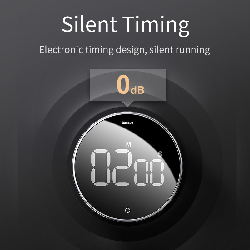 Magnetic Digital Kitchen Timer, 99:55 Range by Smart Deals Picks