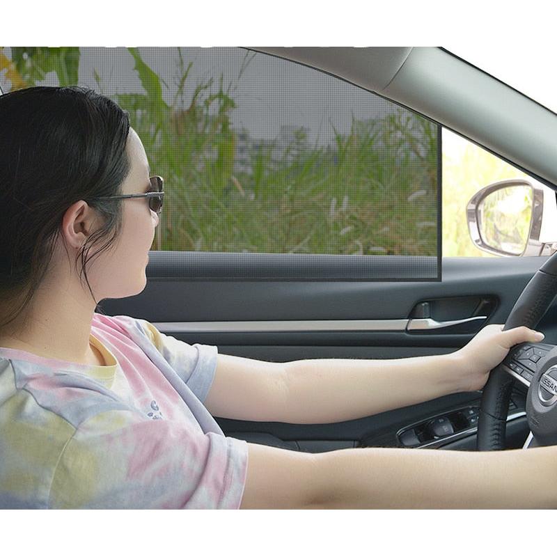 Magnetic Mesh Sun Shade for Car Windows by Smart Deals Picks
