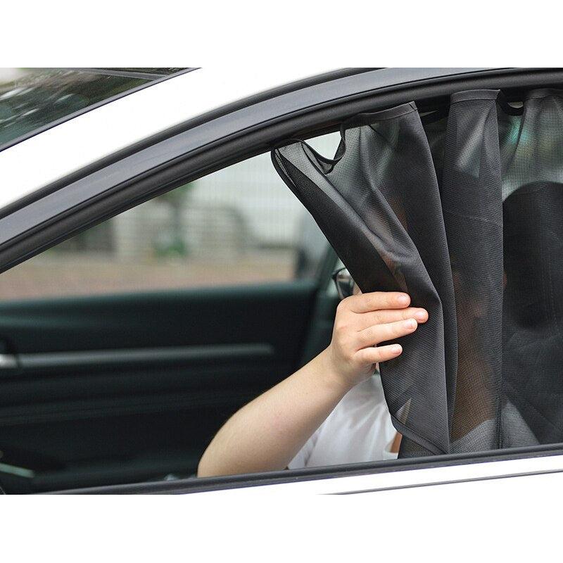 Magnetic Mesh Sun Shade for Car Windows by Smart Deals Picks