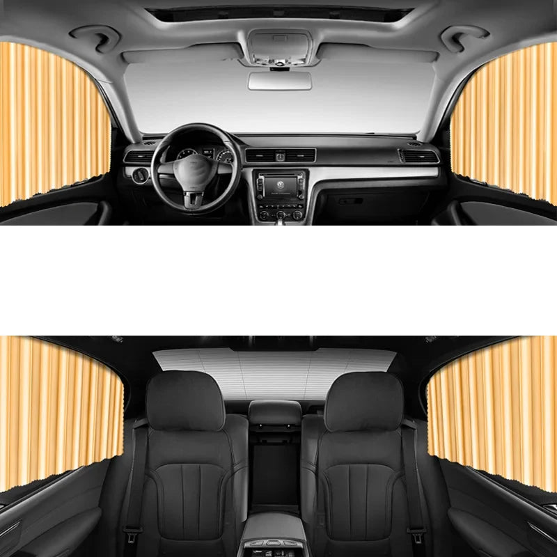 Magnetic Side Window Sun Curtains for Cars by Smart Deals Picks