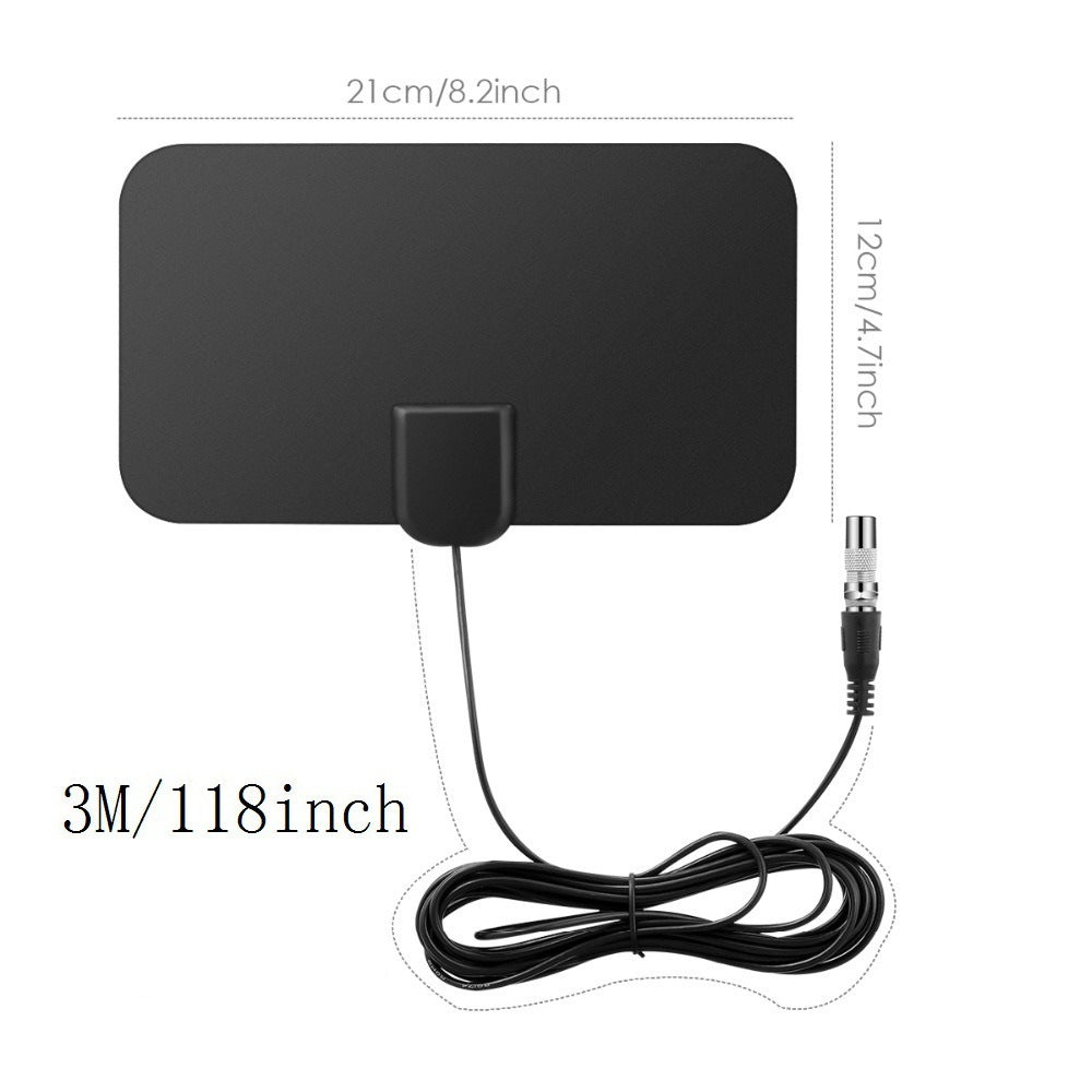 Mini Indoor HDTV Antenna, 50-Mile Digital Range by Smart Deals Picks