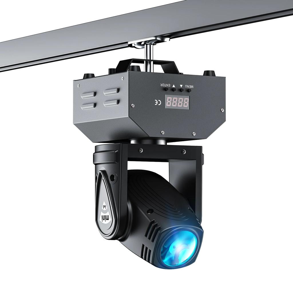 Mini LED Moving Head Light, DMX512 RGBW 4-in-1 by Smart Deals Picks