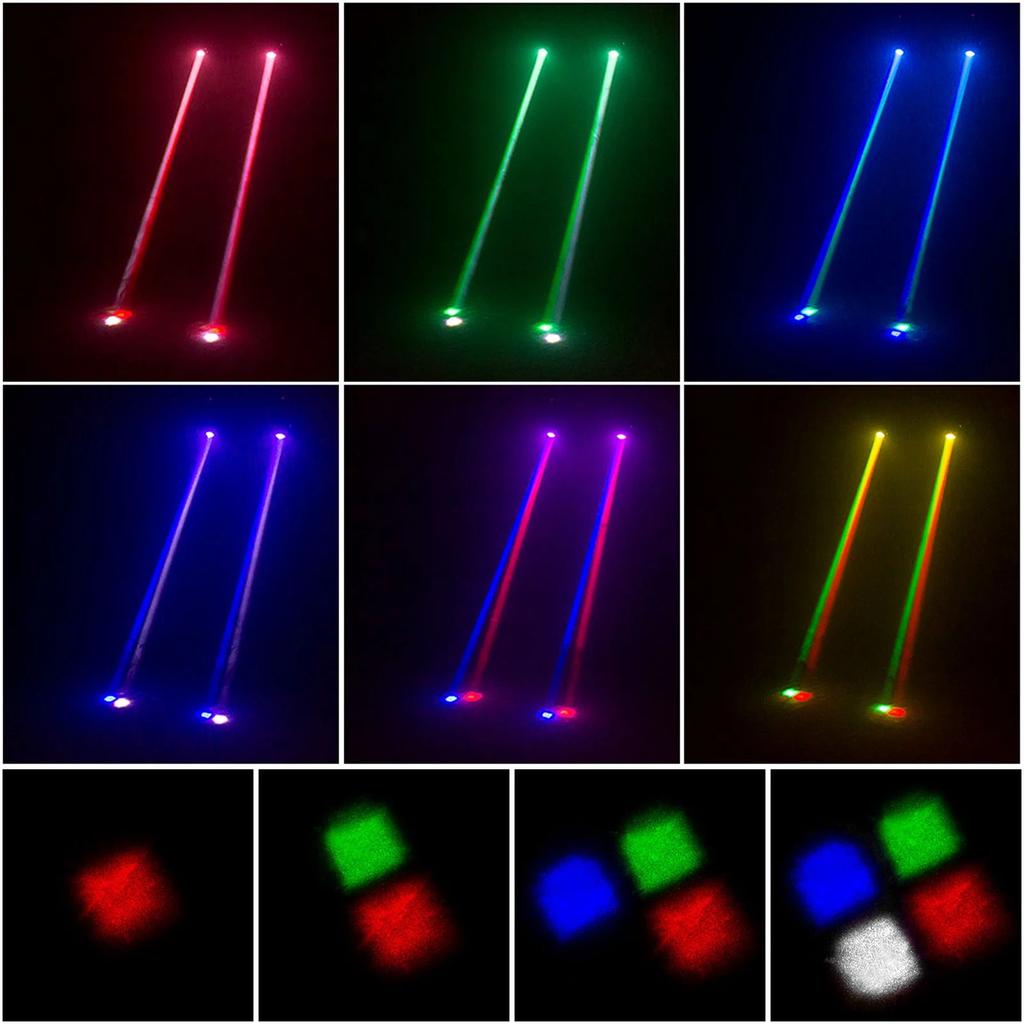 Mini LED Moving Head Light, DMX512 RGBW 4-in-1 by Smart Deals Picks