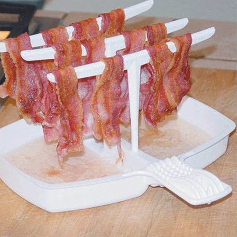 Oven Bacon Rack Fat-Reducing Cooking Tray by HitMyNeed