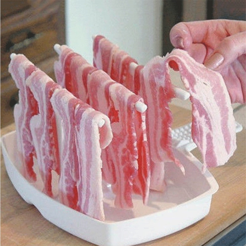 Oven Bacon Rack Fat-Reducing Cooking Tray by HitMyNeed