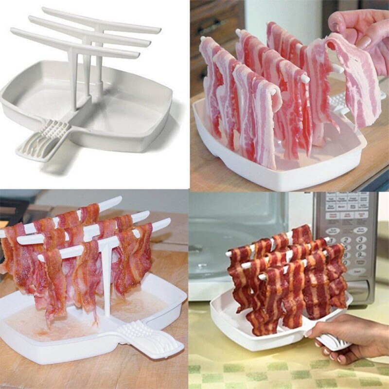 Oven Bacon Rack Fat-Reducing Cooking Tray by HitMyNeed