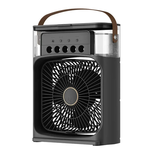 Portable Hydrocooling Air Cooler and Humidifier Fan black by Smart Deals Picks