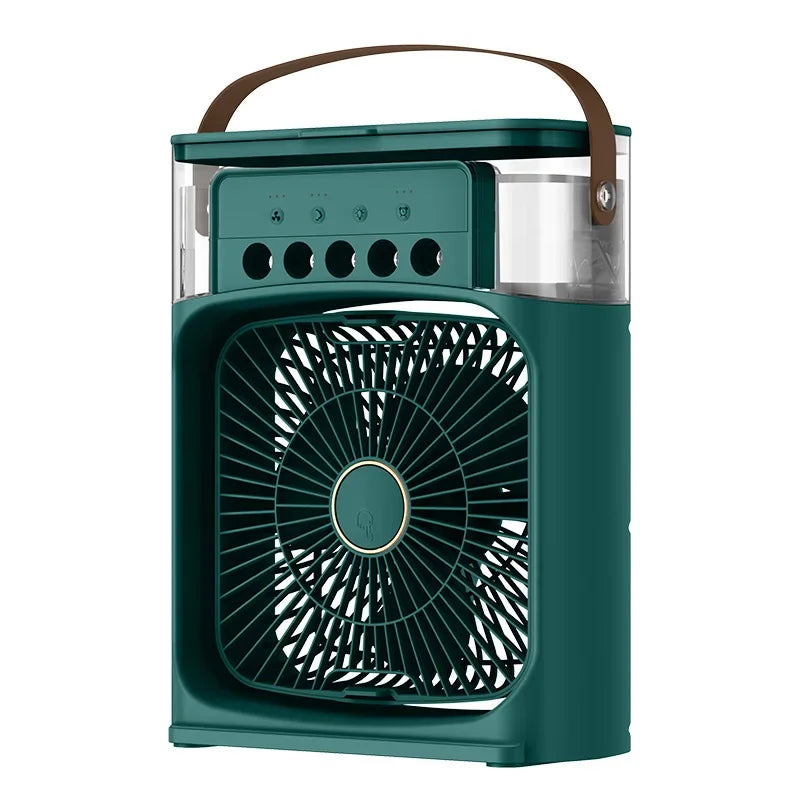 Portable Hydrocooling Air Cooler and Humidifier Fan green by Smart Deals Picks
