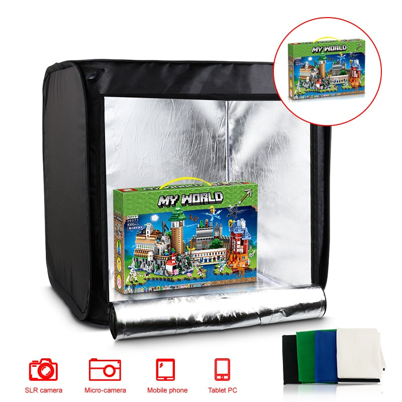 Portable LED Photo Studio Light Box, 40 x 40 cm by Smart Deals Picks