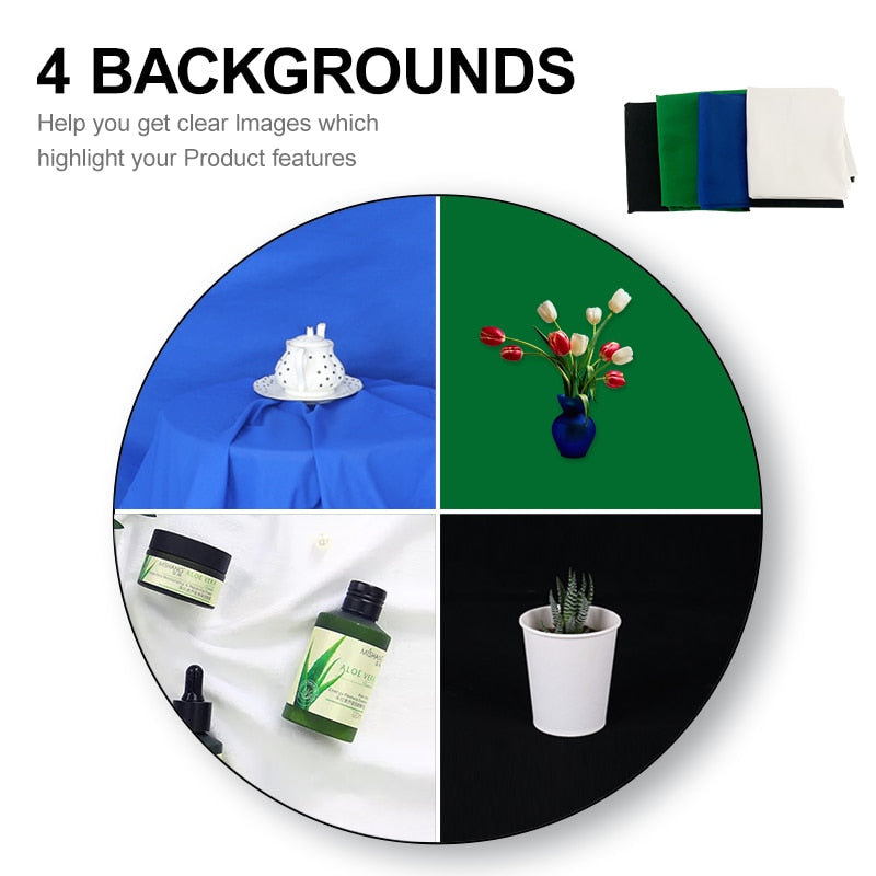 Portable LED Photo Studio Light Box, 40 x 40 cm by Smart Deals Picks