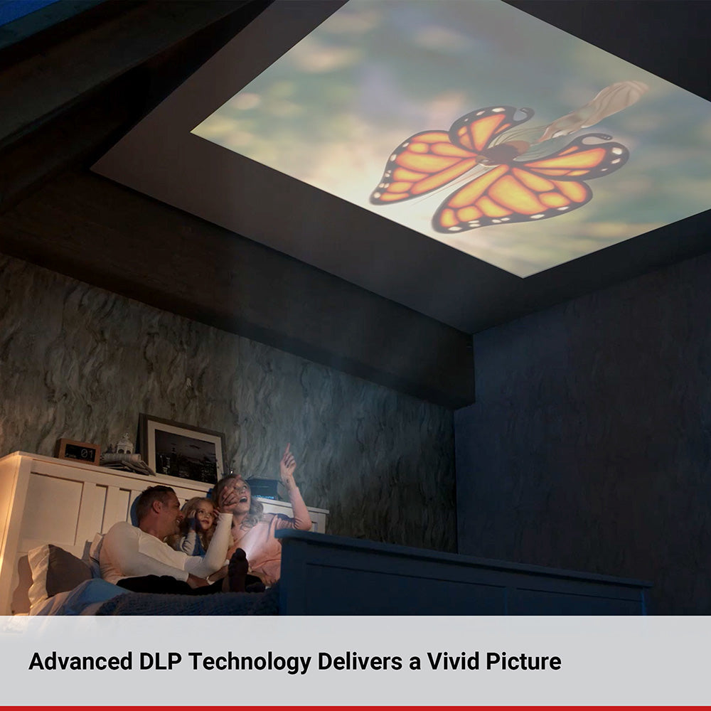 Portable Mini Projector with Integrated Speaker by Smart Deals Picks