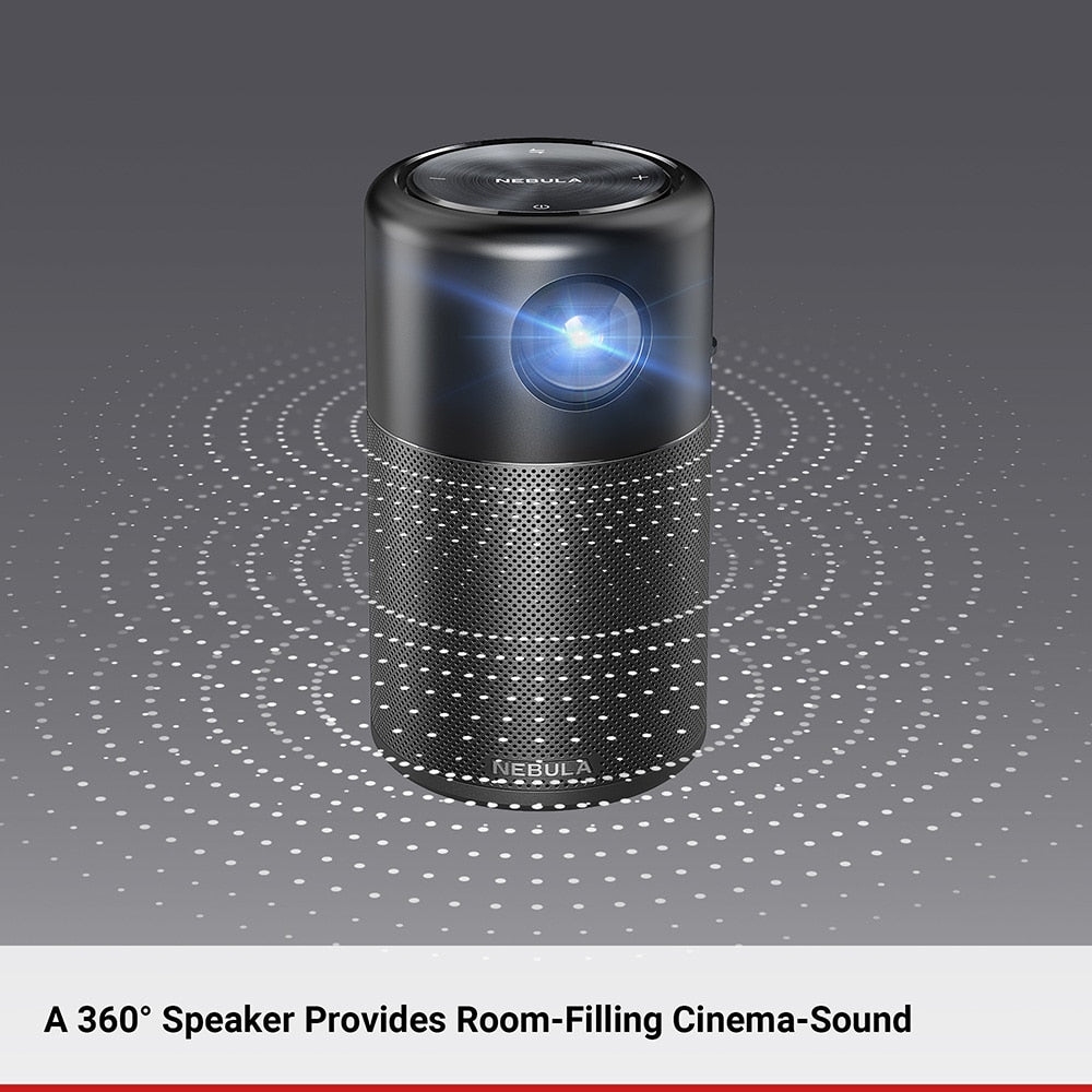 Portable Mini Projector with Integrated Speaker by Smart Deals Picks