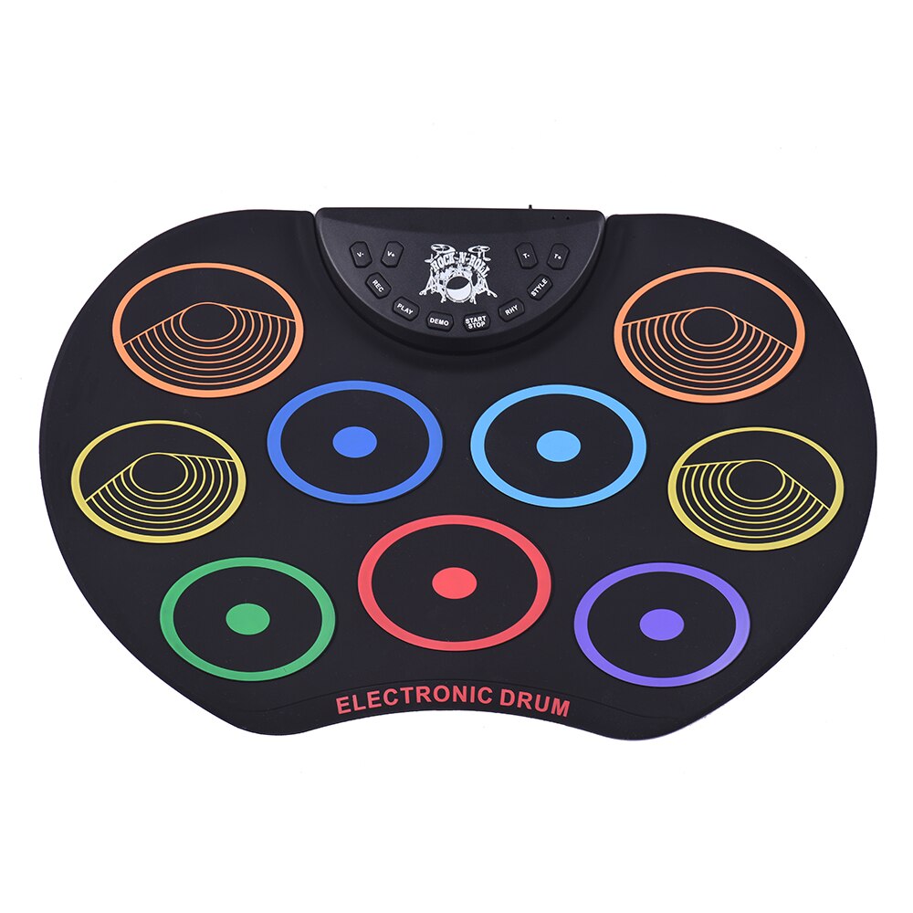 Portable Roll-Up Drum Pad Kit, Electronic by Smart Deals Picks