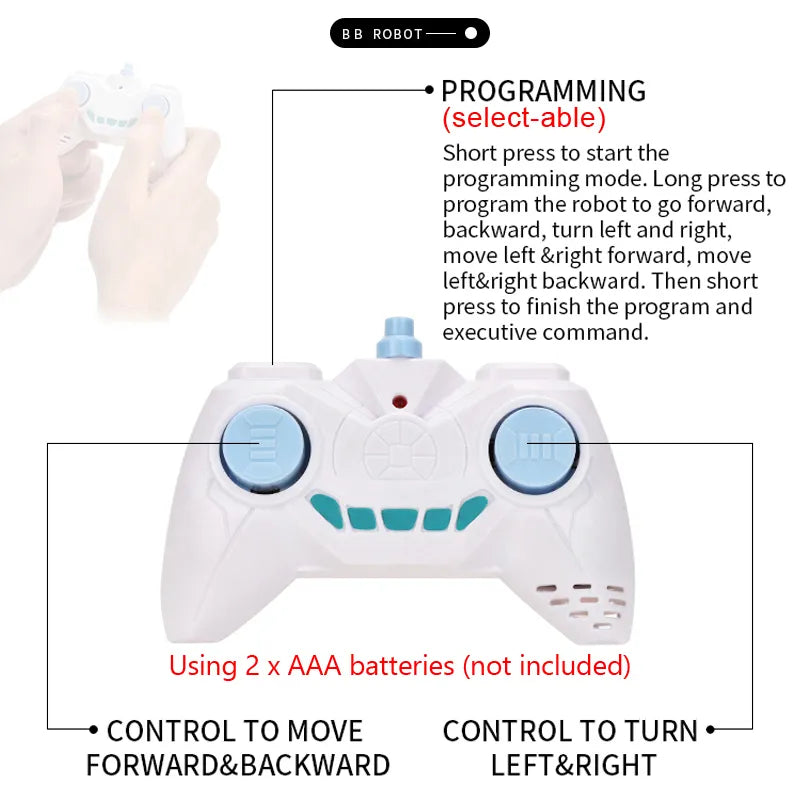 RC Gesture-Control Robot Ball with 2.4G Remote by Smart Deals Picks